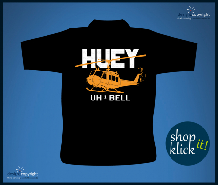 nc26_Huey uh1 Bell T Shirt Luftfahrtdesign hubschrauber T-Shirt